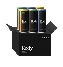 Load image into Gallery viewer, Redy Hemp Infused Beverage (Mixed 6-pack Box)