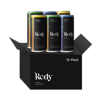 Load image into Gallery viewer, Redy Hemp Infused Beverage (Mixed 12-pack Box)
